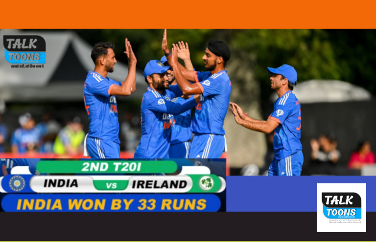 Ind wins the series against Ireland